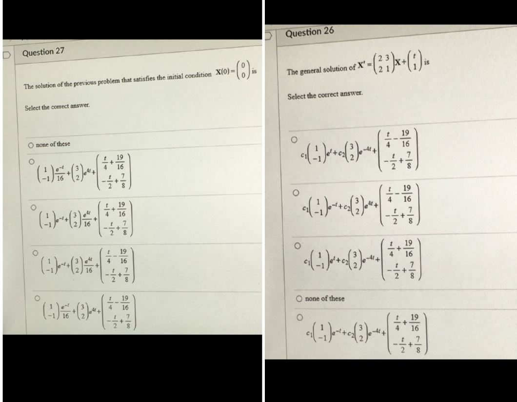 only need q27 final answer as soon as possible
