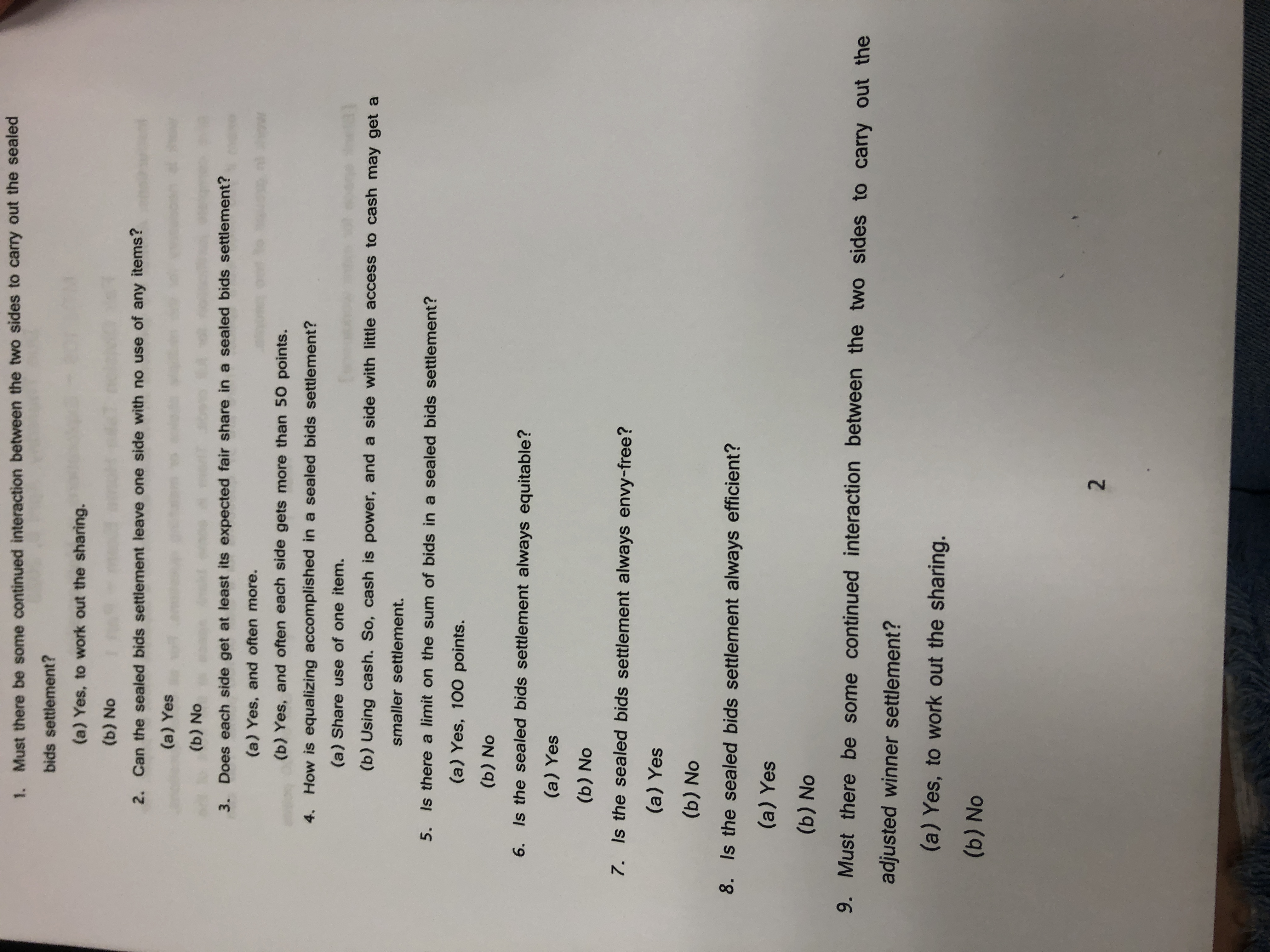 1. Must there be some continued interaction