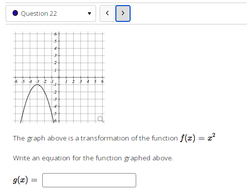 Question 21 < > For the function /(x) = 5 .9*,