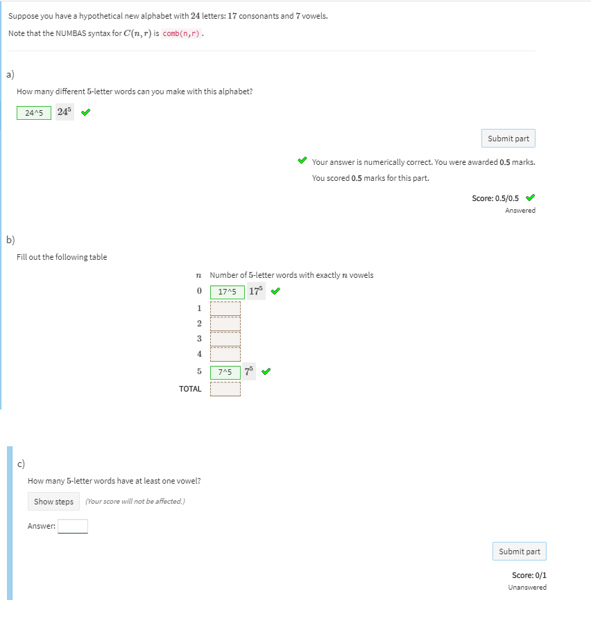 online practice set 5 q 1 - looking for a
