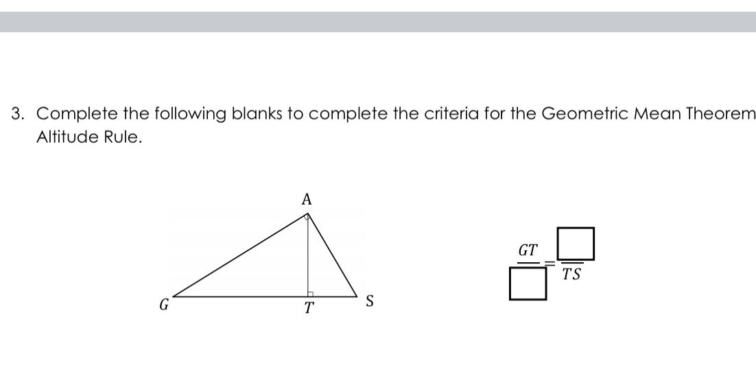 3. Complete the following blanks to complete the
