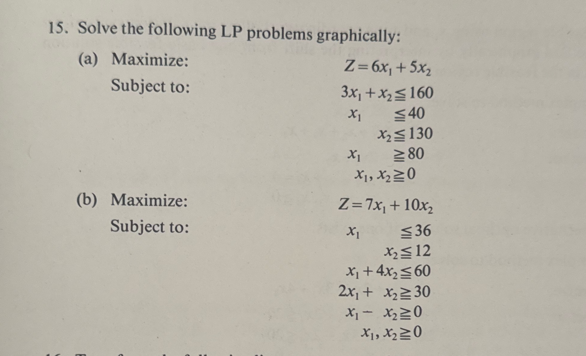 Note that problem 15(a), as presented in the text