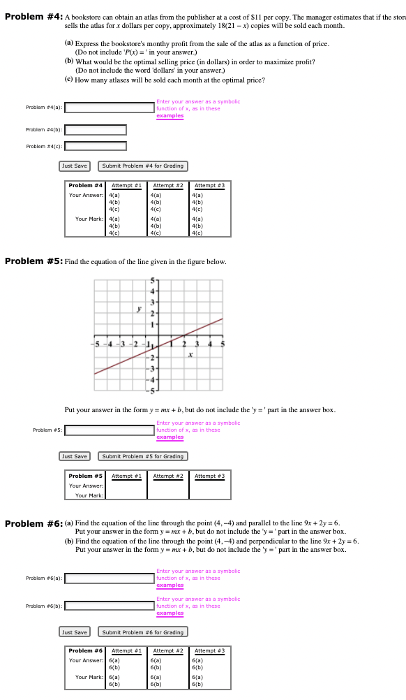 Problem #4: A bookstore can obtain an atlas from