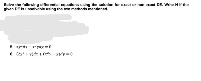 Solve the following. Provide clean and clear