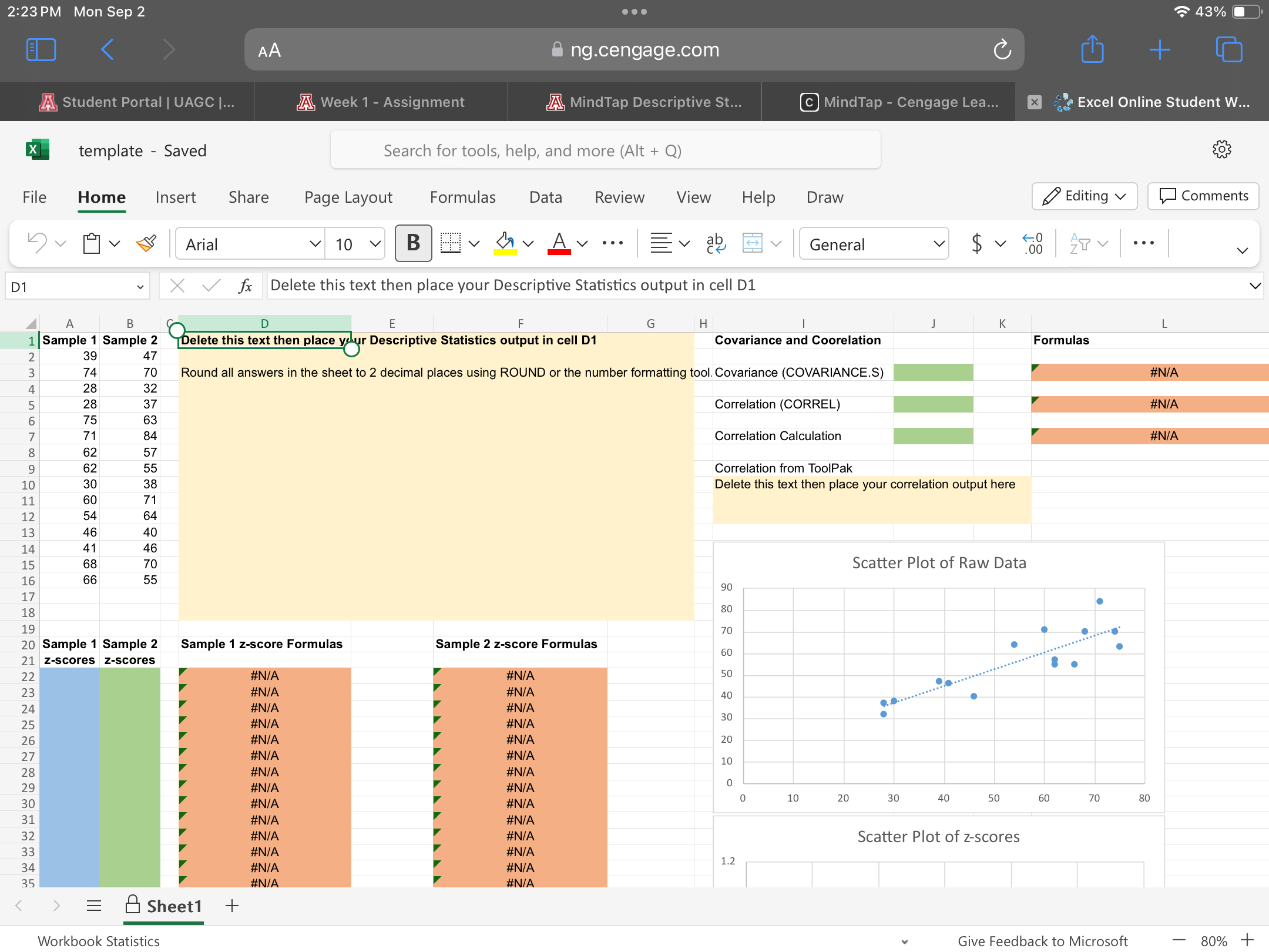 Use the XLMiner Analysis ToolPak to find