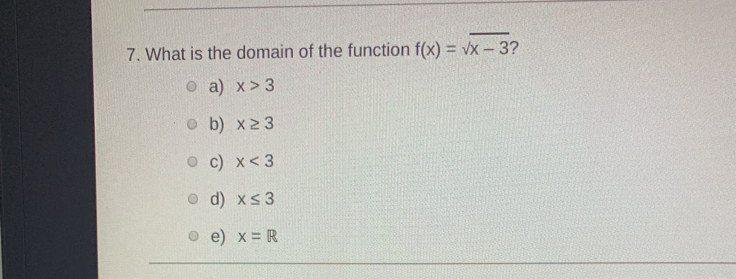 #7. (Need help obtaining the correct answer) 7.