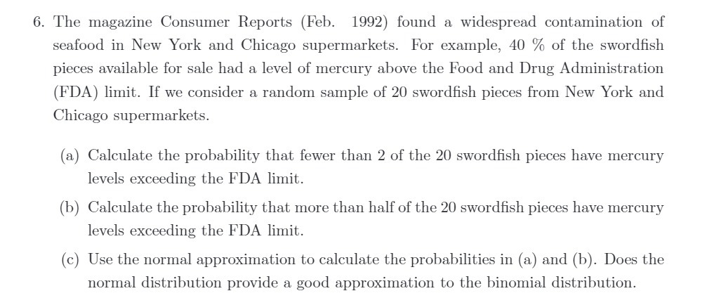 6. The magazine Consumer Reports (Feb. 1992)