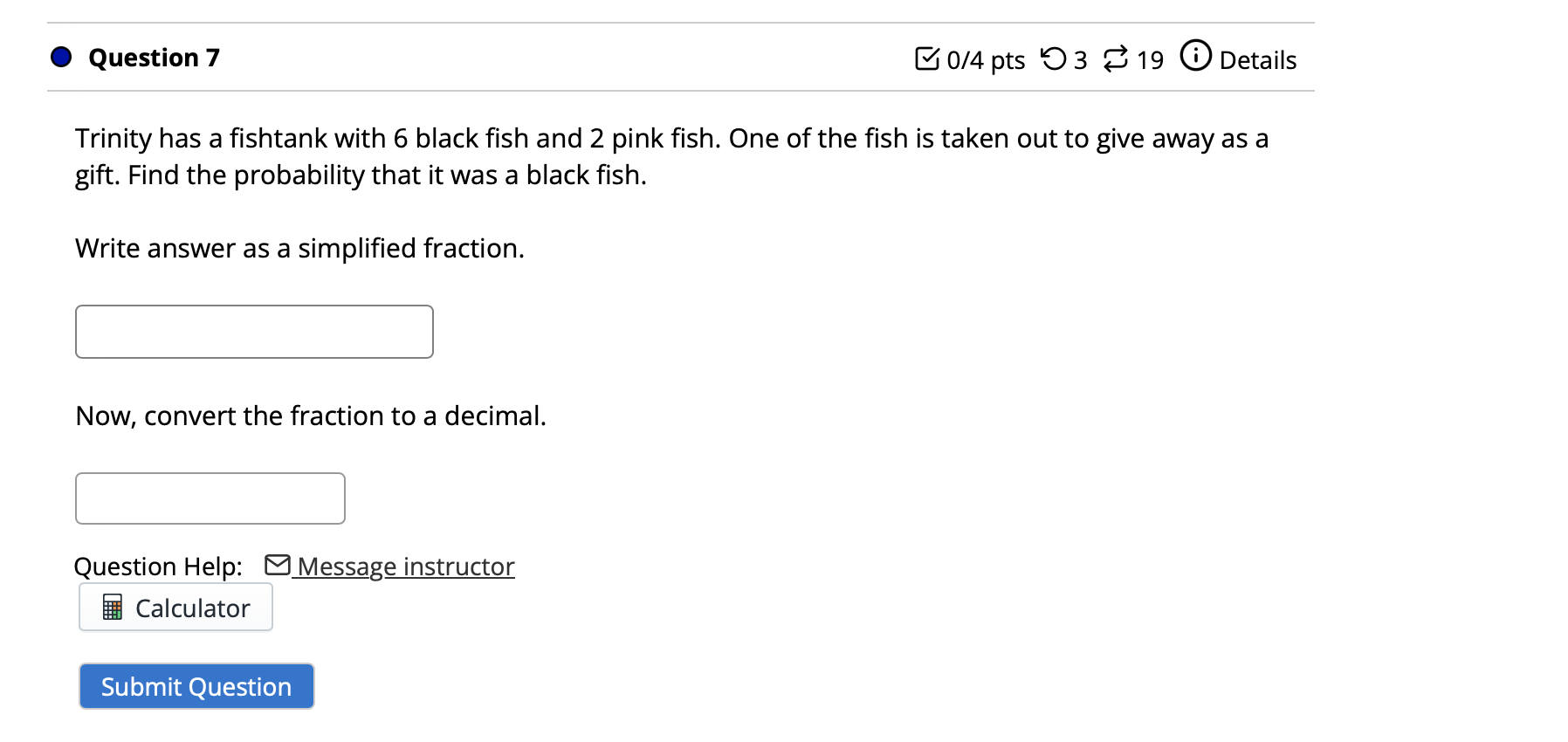 . Question 2 0/2 pts 93 2 19 0 D Giving a test to