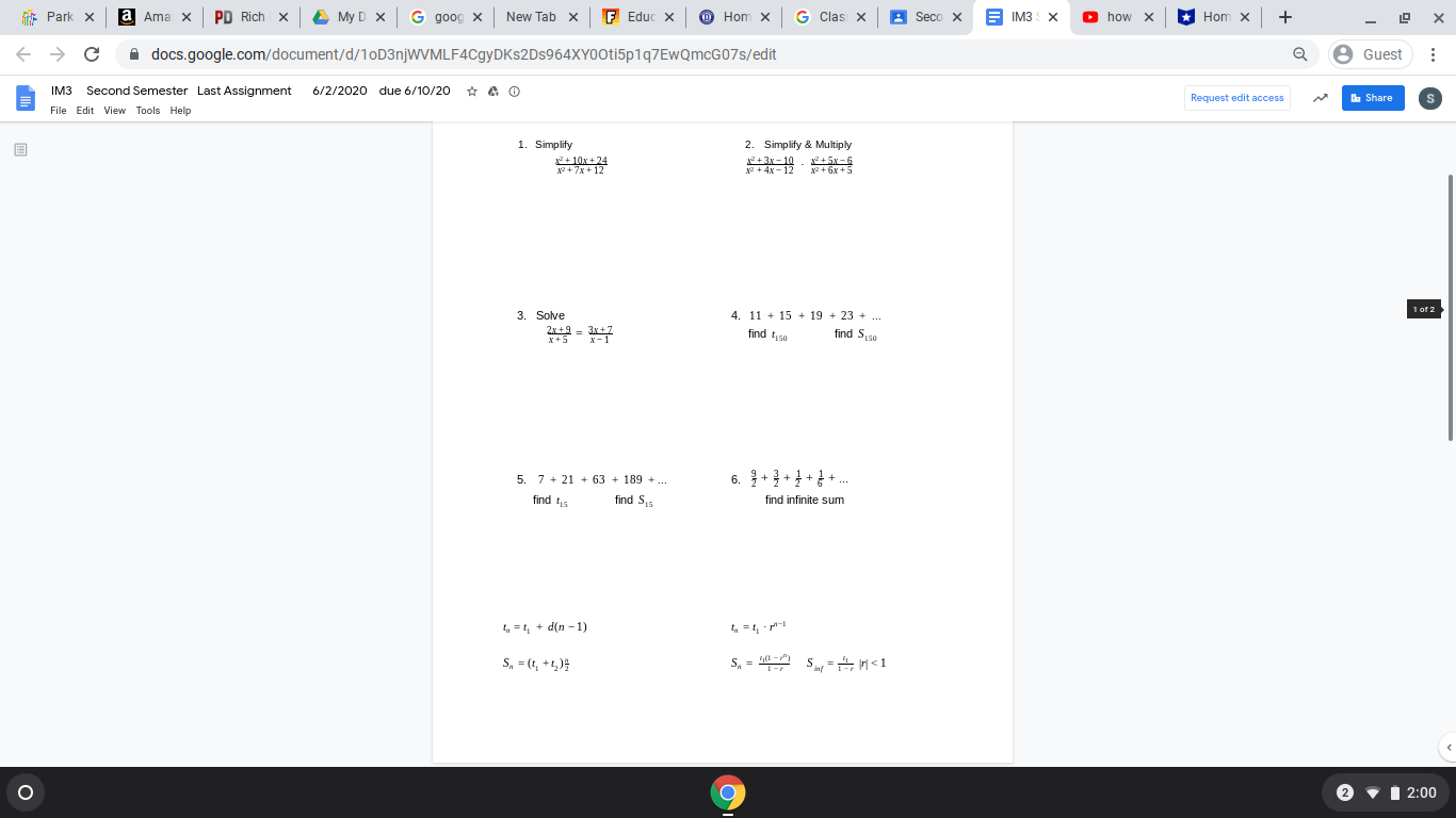 Please answer these 11 questions " Park x a Ama x