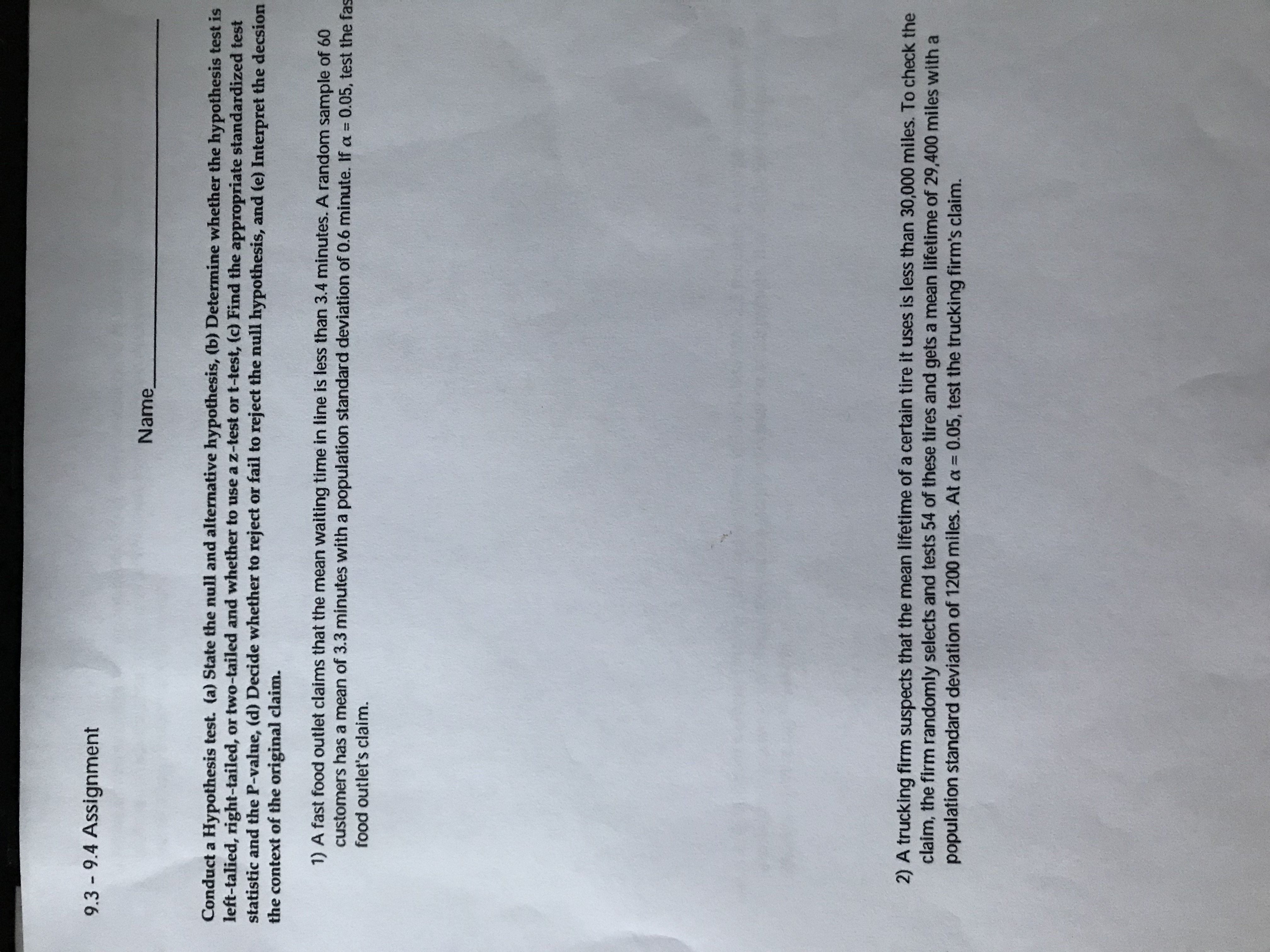 I need help with explanation. Thank You! 9.3 -