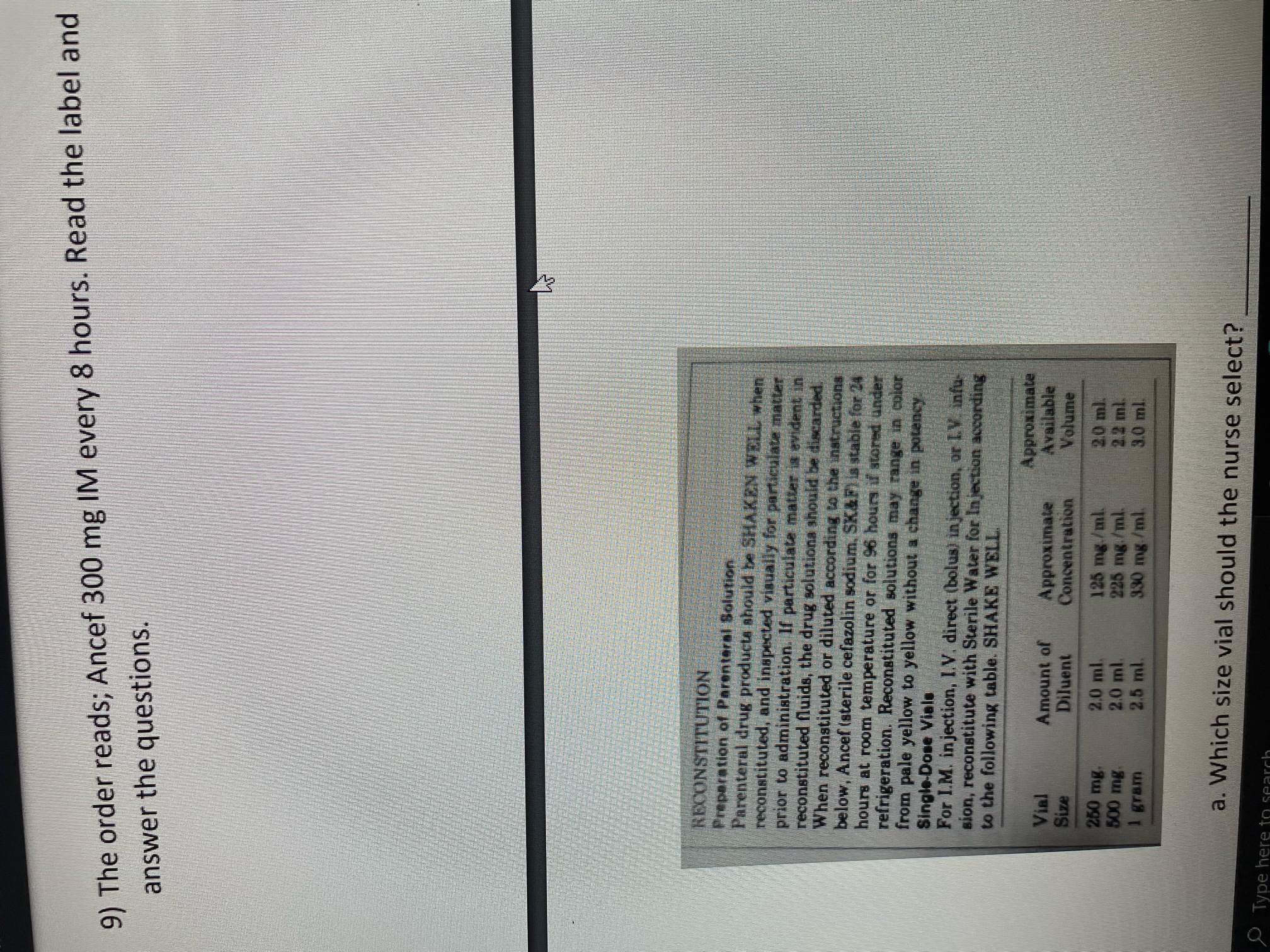 equivalent to NSN 6505-01-189-4698 1gram