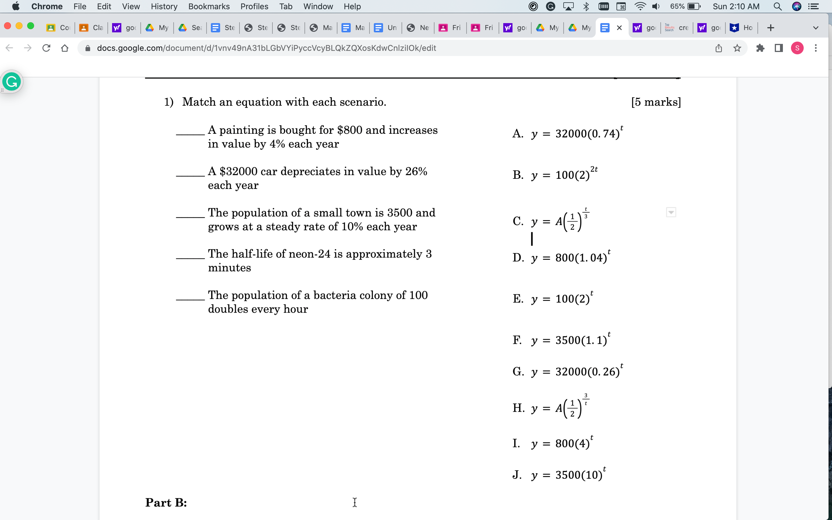 Chrome File Edit View History Bookmarks Profiles
