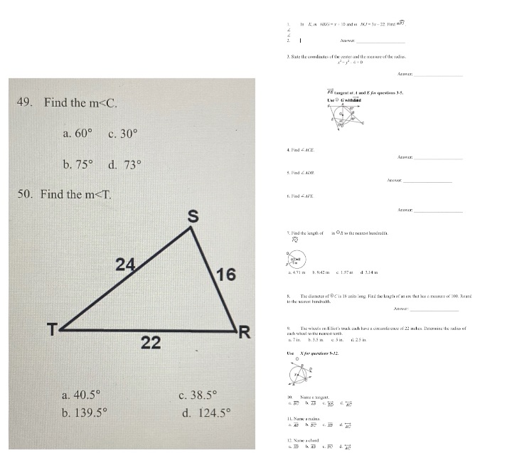 1. Sme the woodin des el de canter and the