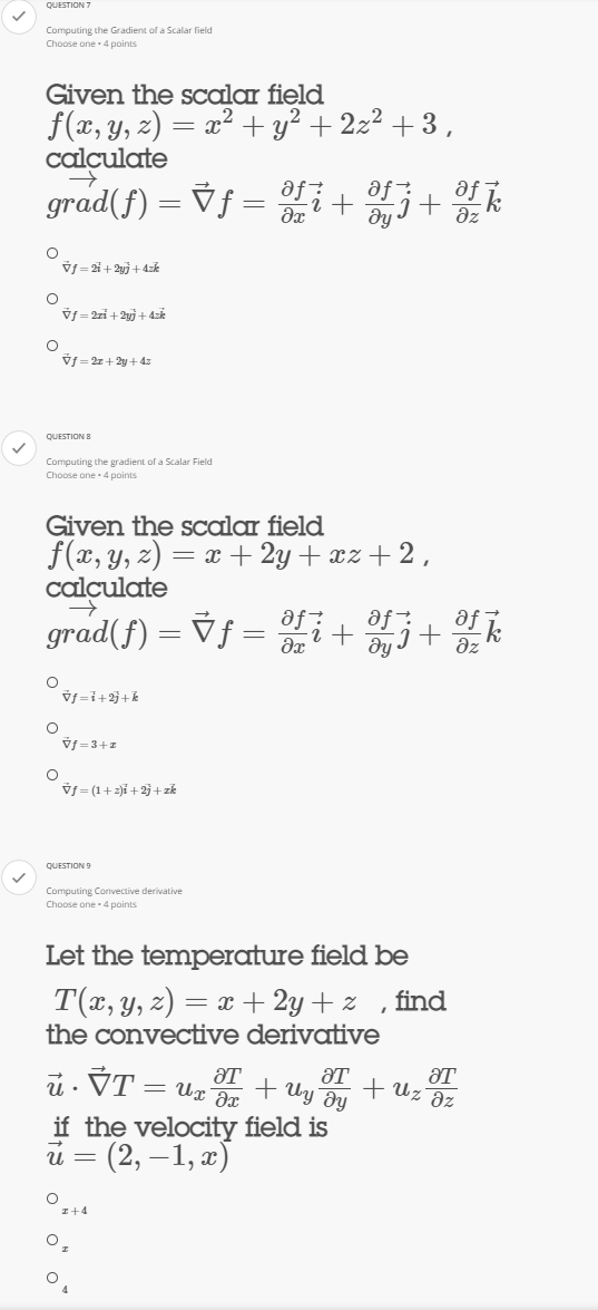 QUESTION 1 Converting from Rectangular Coordinate