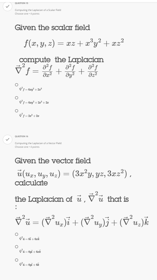 QUESTION 1 Converting from Rectangular Coordinate