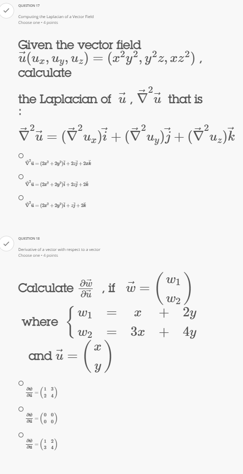 QUESTION 1 Converting from Rectangular Coordinate