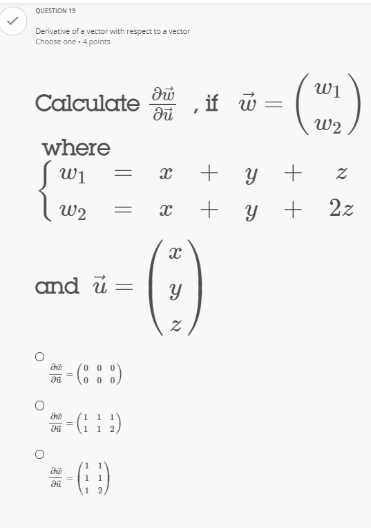 QUESTION 1 Converting from Rectangular Coordinate