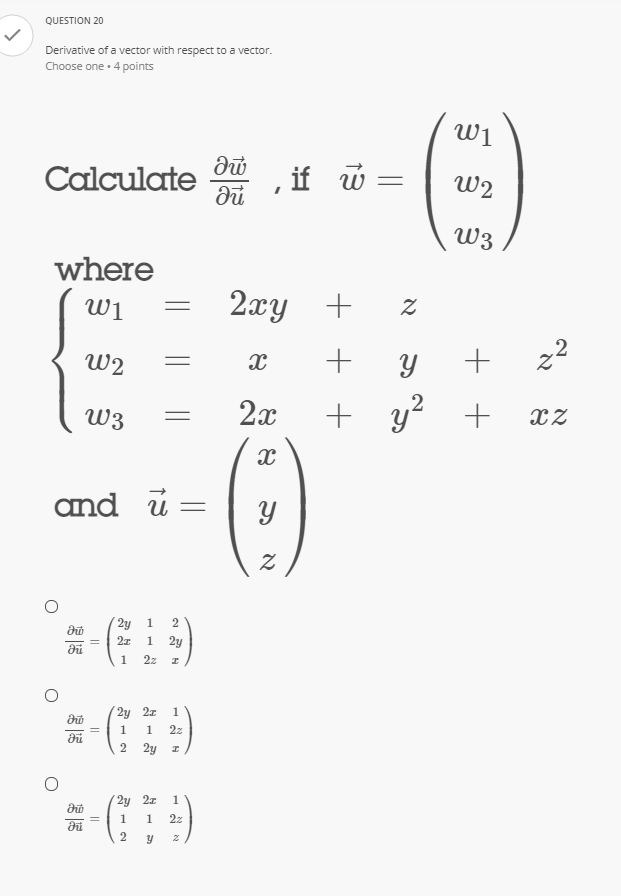 QUESTION 1 Converting from Rectangular Coordinate