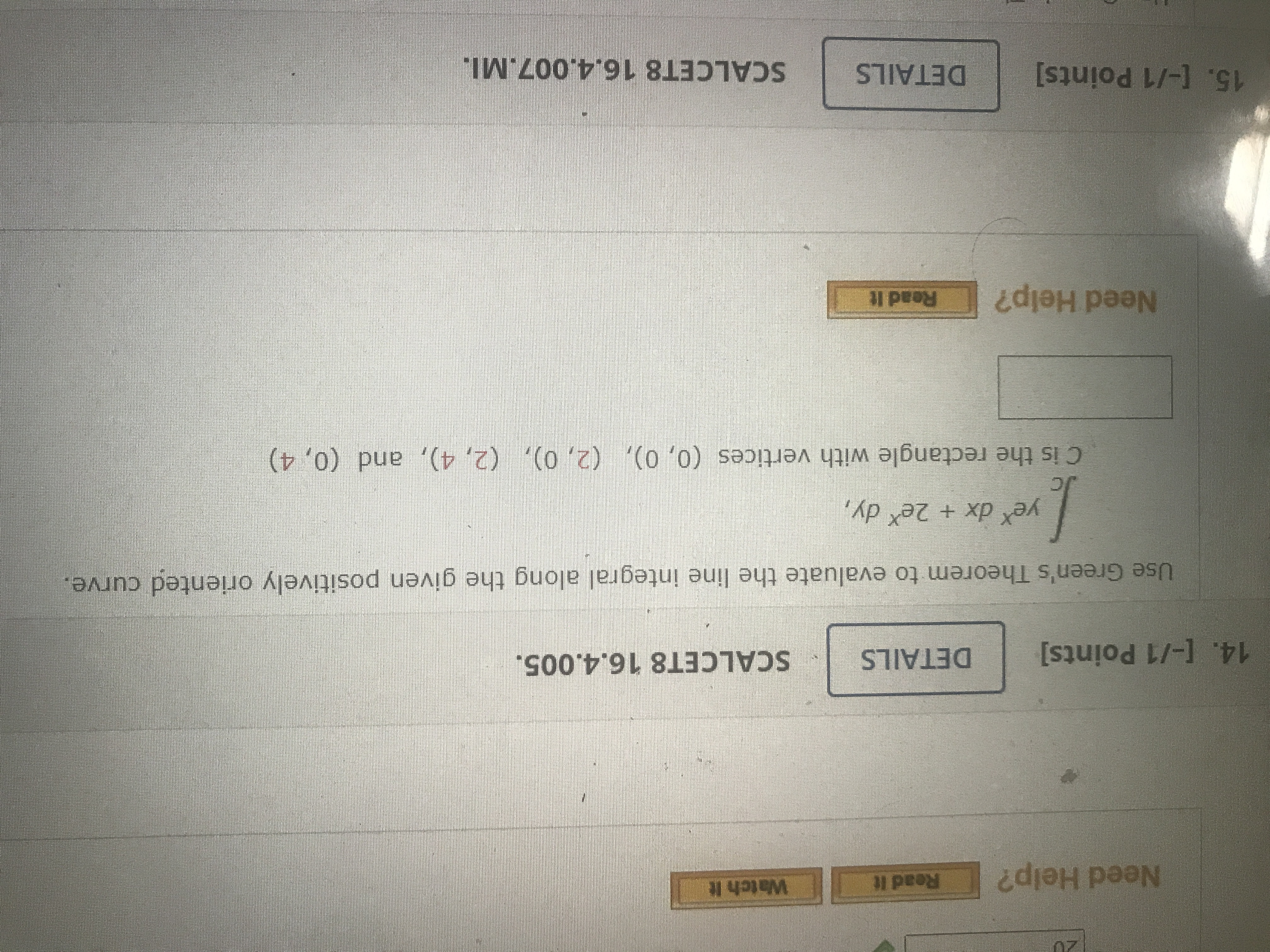 Need Help? Read It Watch It 14. [-/1 Points]