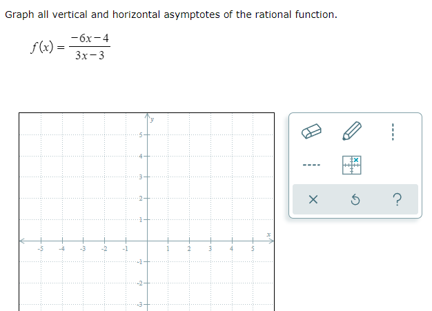 question 1 Graph all vertical and horizontal