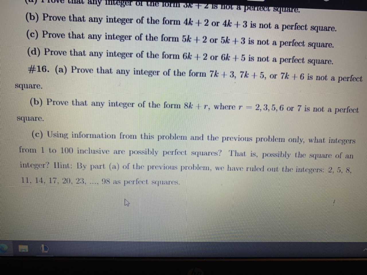 This is my math homework, do question 16, thanks.