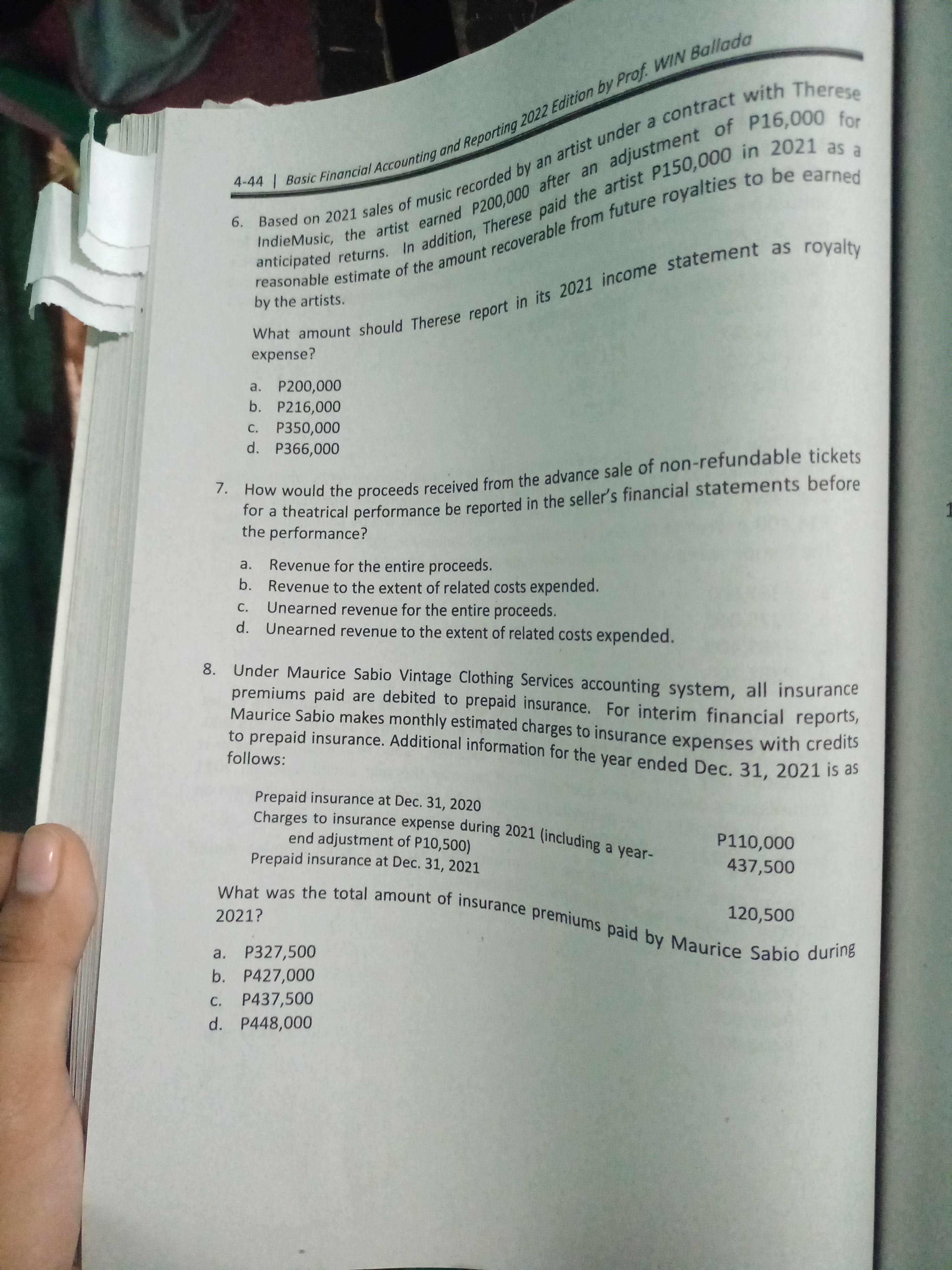 SCORE: PROFESSOR: NAME: SECTION: Multiple Choice