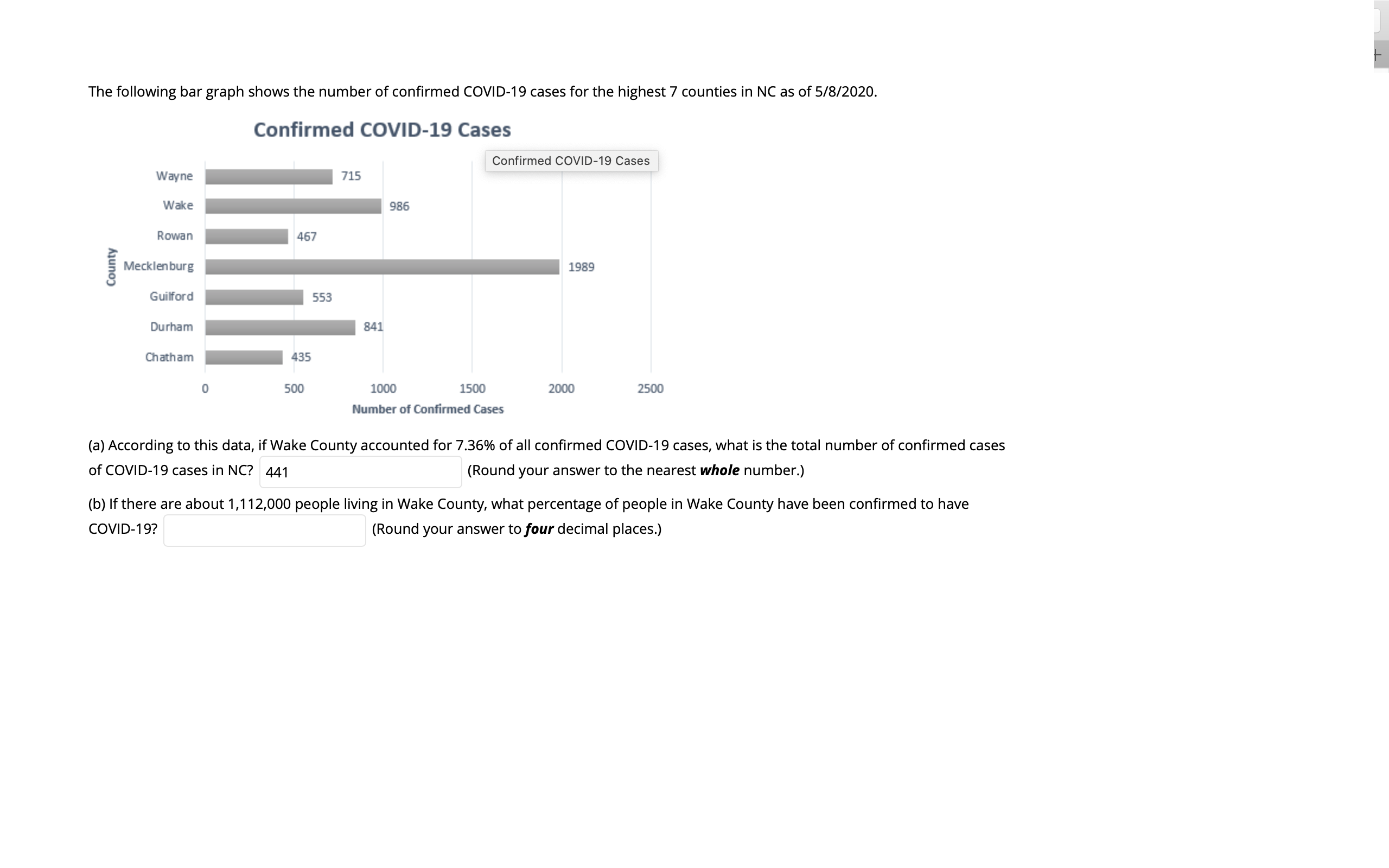 Could you answer both questions? I think 441 is