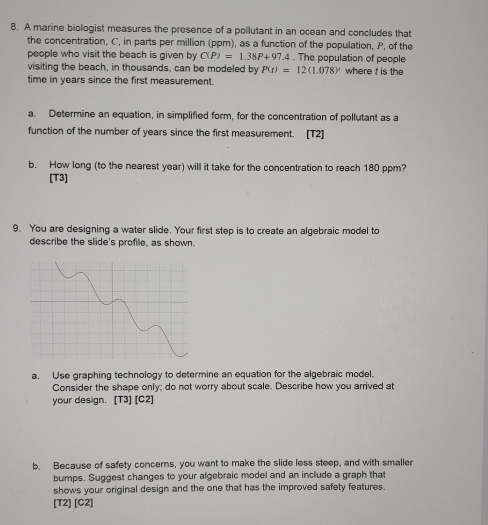 need answers to this explanation 8. A marine