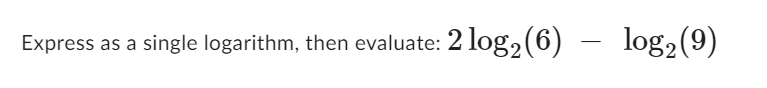 1) Evaluate 10g3 324 10g3 4. Show your