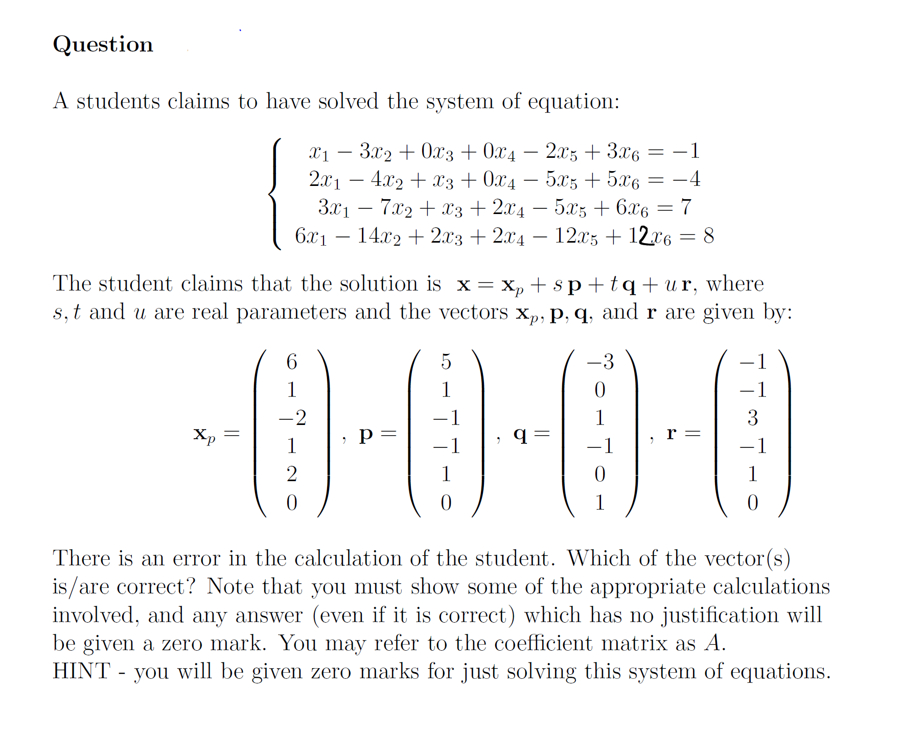 Please solve this question in detail and step by
