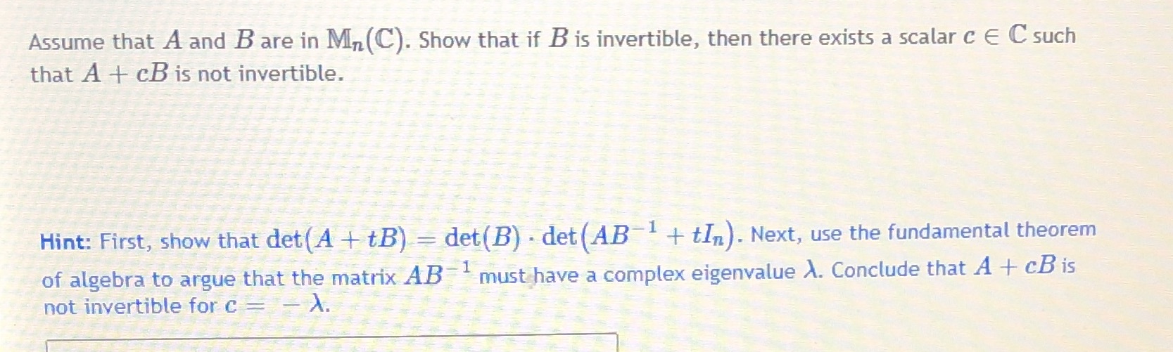 Please show clear solutions Assume that A and B