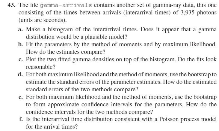 43. The le gammaarrivals contains another set of