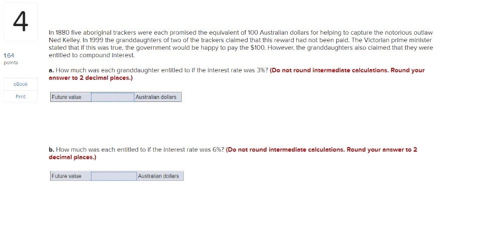 1.64 points tEooK an In 1880 ve aboriginal