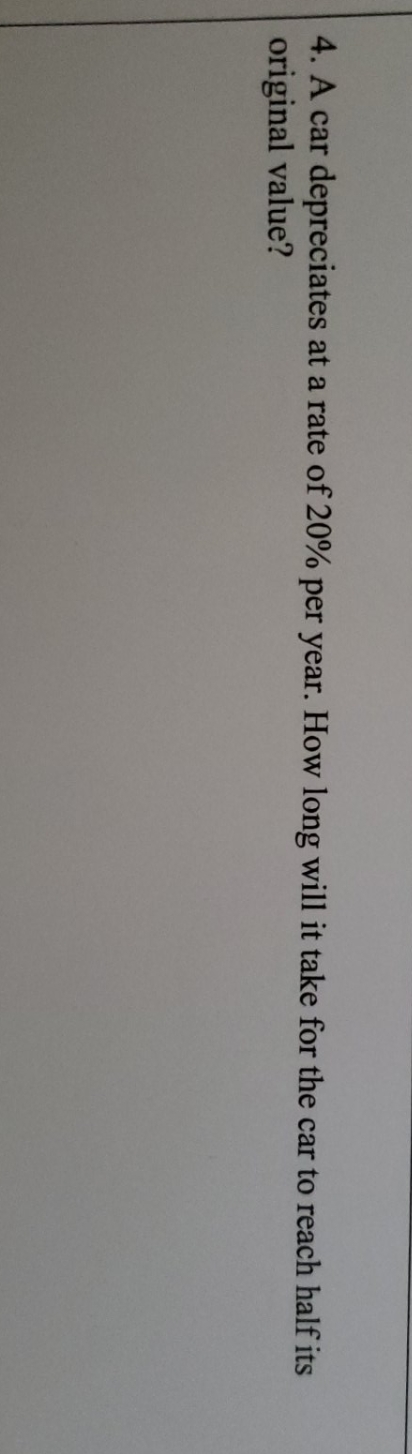 power of logarithm. solving for unknown exponent