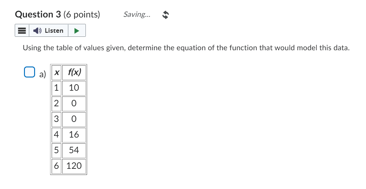 I need help with the following question please,