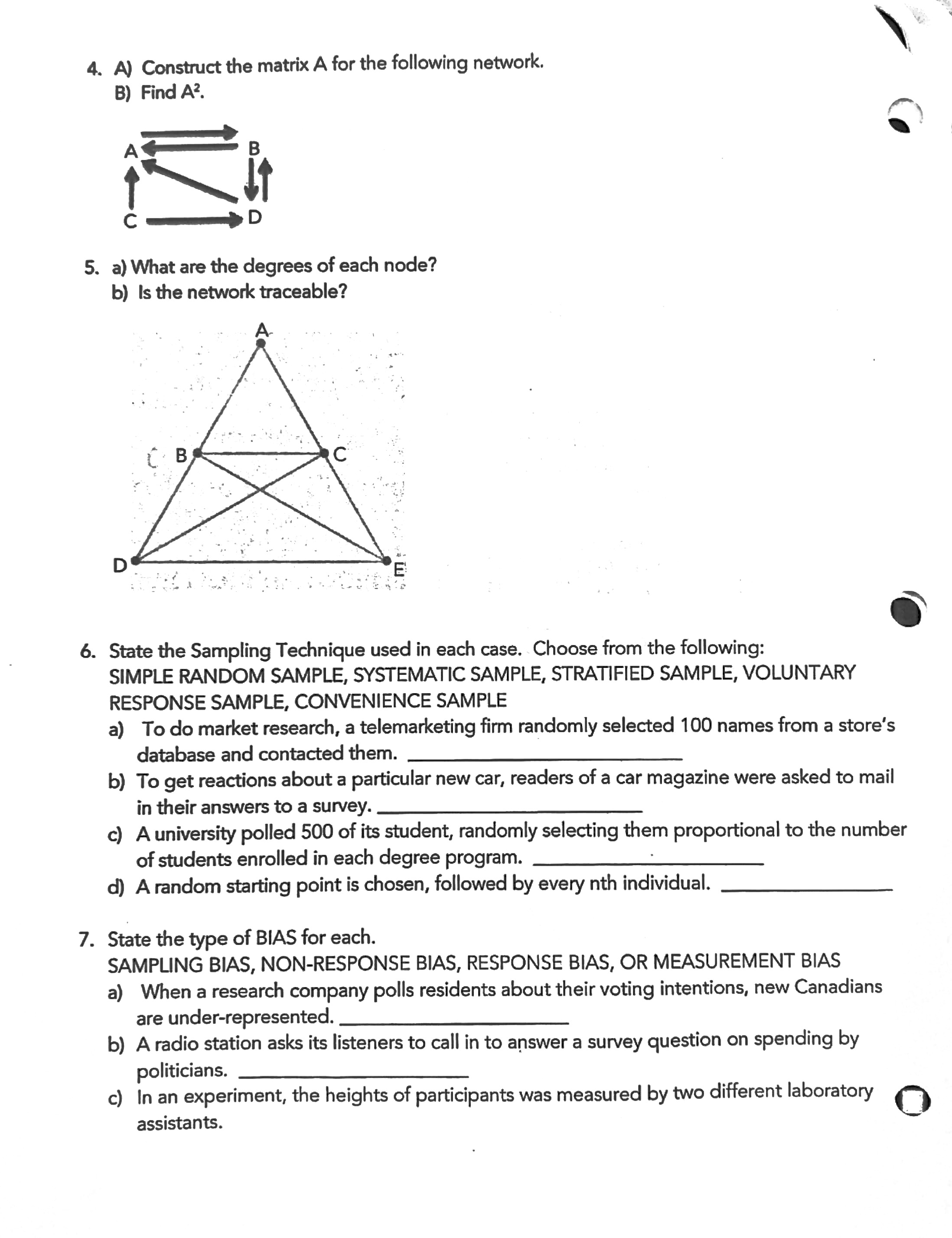 DATA MANAGEMENT ASSIGNMENT ' 1. Do the following