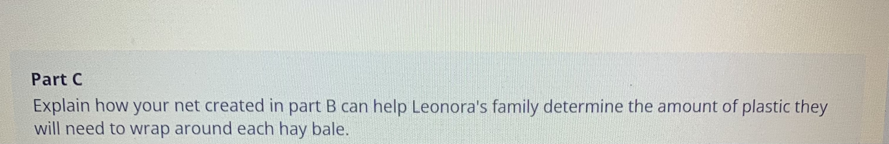 Leonora's family is considering completely