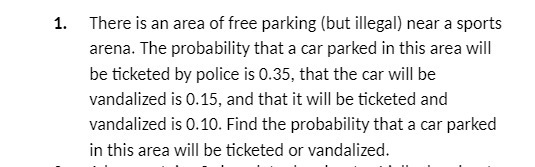 1. There is an area of free parking (but illegal)