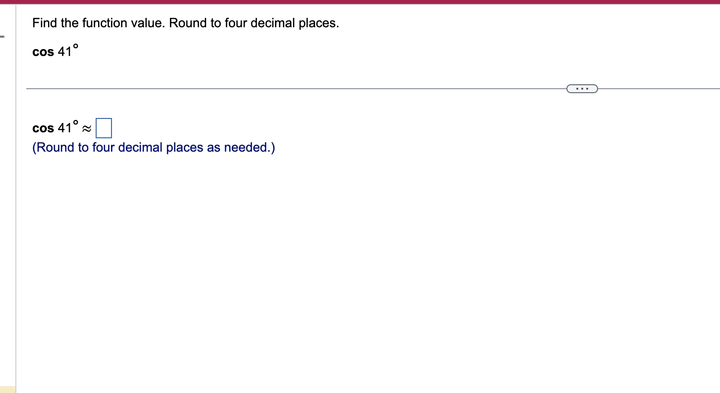 Use the reference angle to find the exact value