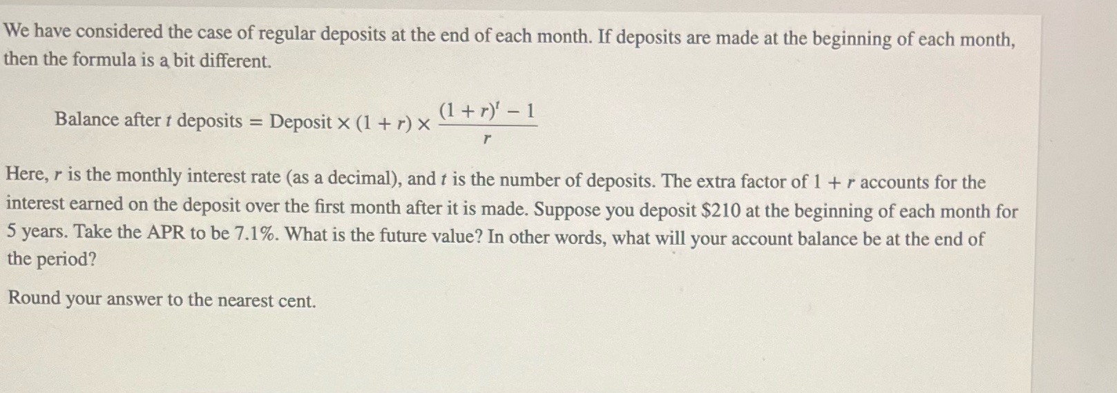 Can I get Help? We have considered the case of