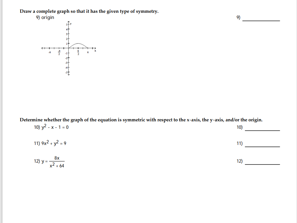 SHORT ANSWER. Write the word or phrase that best