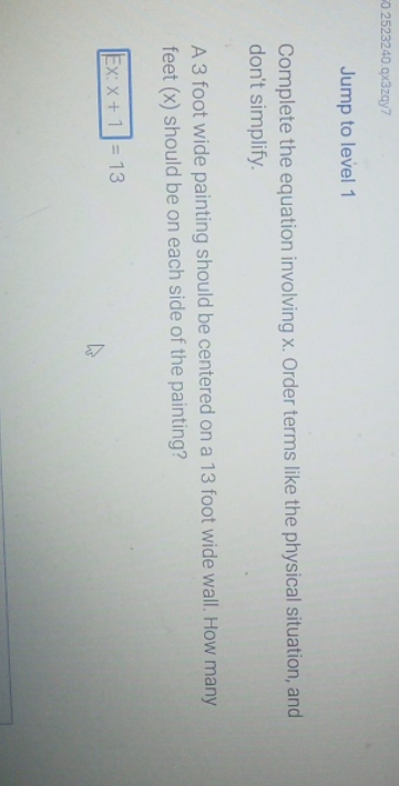 help solve please 0.2523240.qx3zqy7 Jump to level