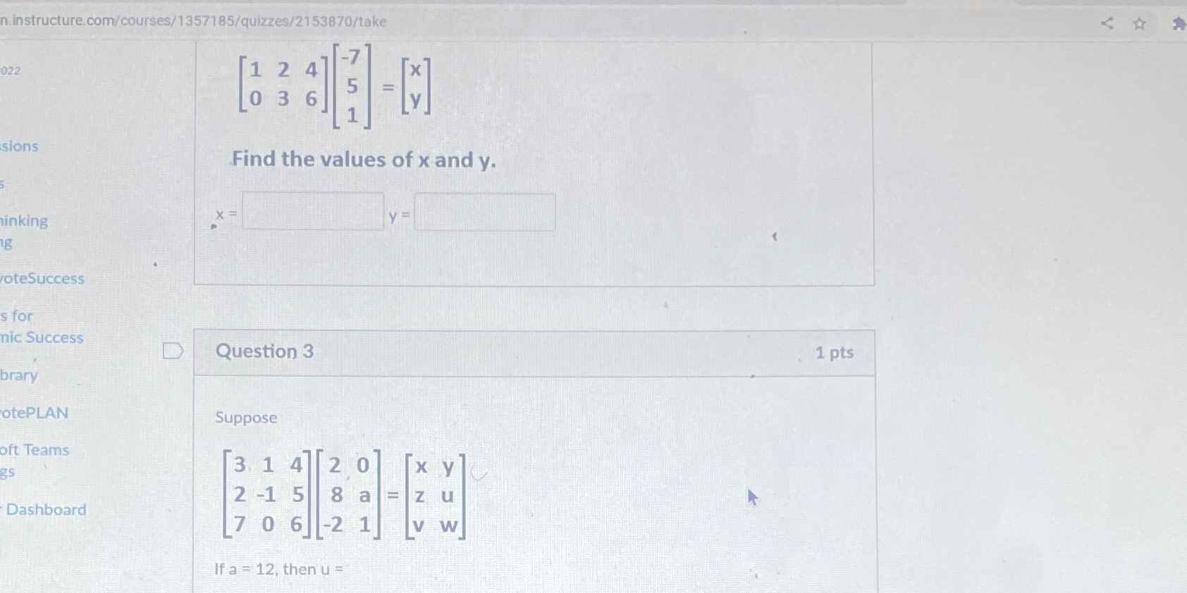 Can you solve the 2 questions