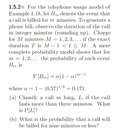 1.4.20 You have a six-sided die that you roll