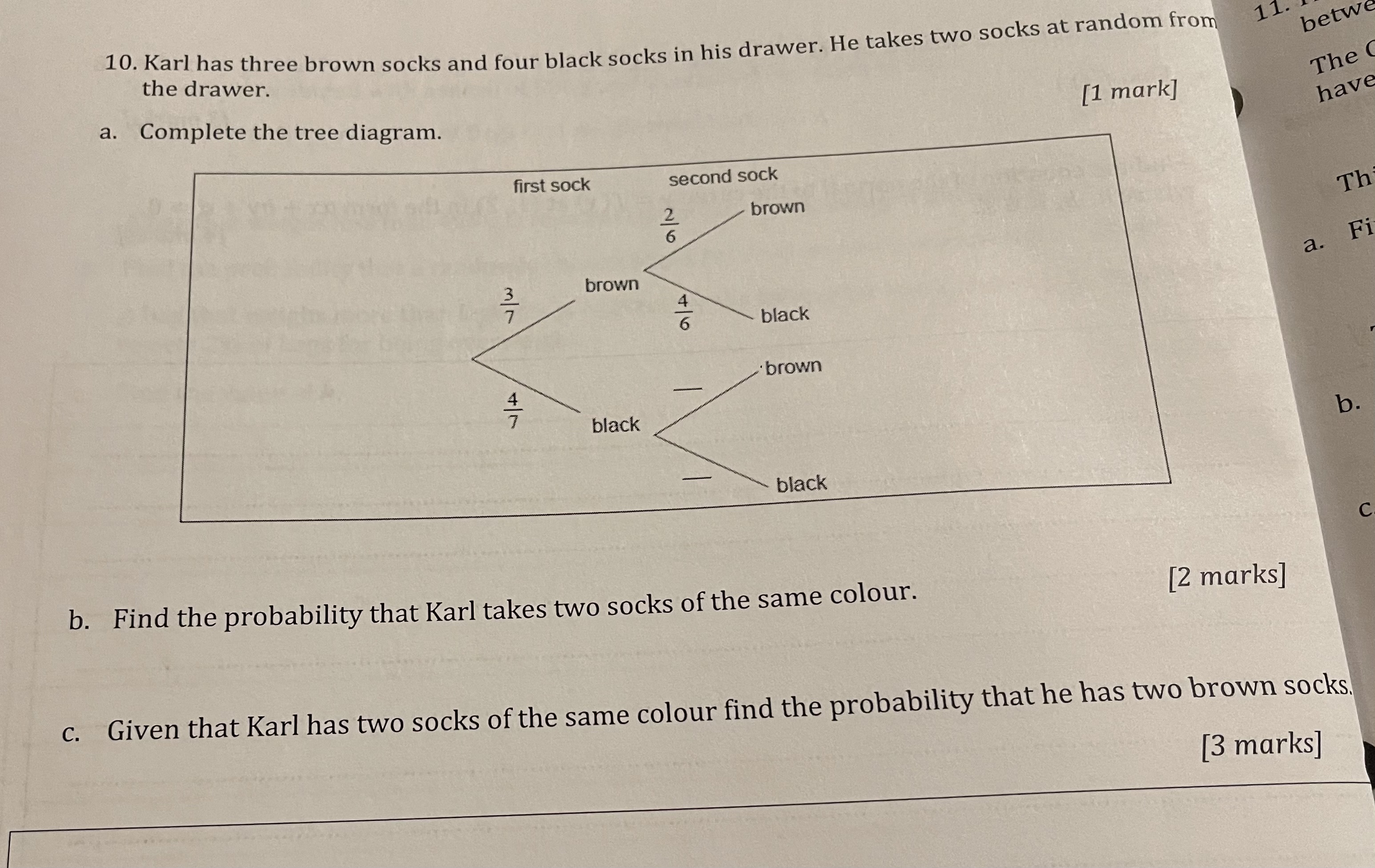 answer the questions and show work 1. The front