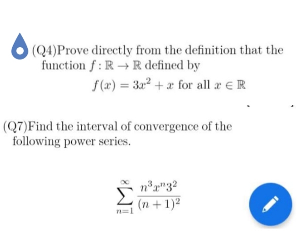kindly answer it perfectly O (Q4) Prove directly