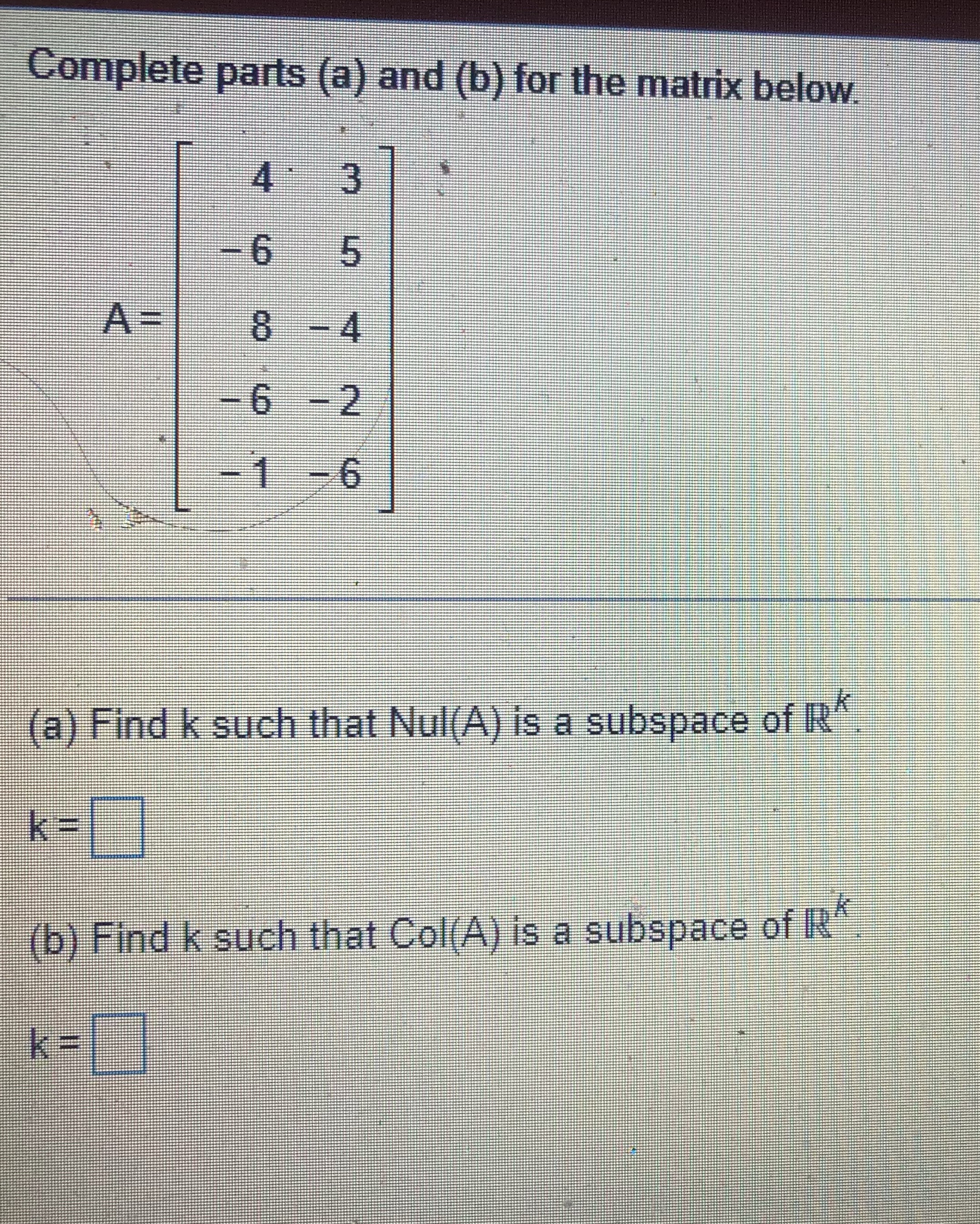 Show steps for parts a and b Complete parts (a)