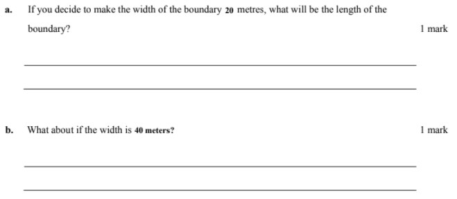 Question 1 (10 marks) It is the summer holidays