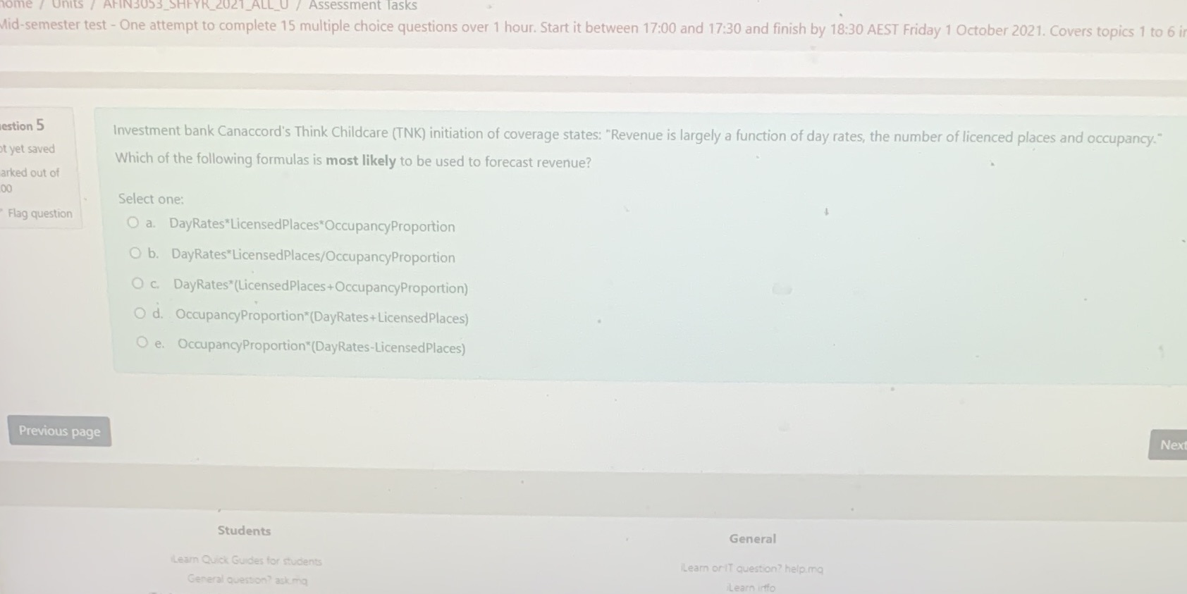 university finance home / Units /