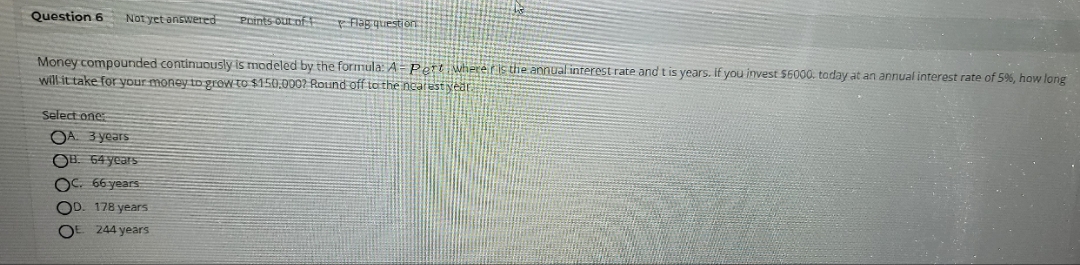 math 30 help Question 6 Not yet answered Points